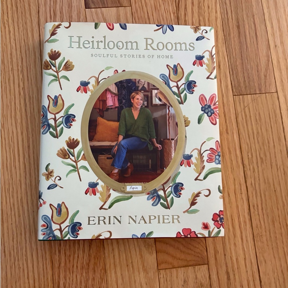 Napier Heirloom Rooms - Colorful Floral Accent Book
